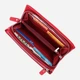 Кошелек женский кожаный ST Leather Accessories leather-22526 Красный - изображение 4