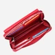 Кошелек женский кожаный ST Leather Accessories leather-22530 Красный - изображение 5