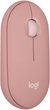 Mysz Logitech Pebble M350s Tonal Rose (910-007014) - obraz 1