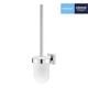 Йоржик для унітазу настінний GROHE QuickFix Start Cube 40977000 прямокутний скляний хром CV033416 - зображення 4