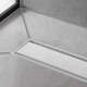 Трап лінійний для душу HANSGROHE RainDrain Match 655мм монтаж у стіну білий 56037700 - зображення 6