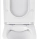 Унітаз підвісний Kroner Armada WHI513636 RIMLESS безободковий з сидінням Slim Duroplast / Soft-close / Quick relase - зображення 5