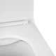 Унітаз підвісний безобідковий Kroner Armada WHI513636 RIMLESS із сидінням Slim Duroplast / Soft-close / Quick relase (KA513636WHIR) - зображення 7