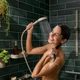 Шланг для душа HANSGROHE Designflex Planet Edition 1250мм силиконовый бежевый 28221210 - изображение 5