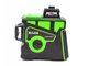4D Нівелір лазерний рівень Hilda CROSS LASER LEVEL 12 ліній 360 перехресний 30 м зі штативом - зображення 4
