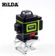 4D Нівелір лазерний рівень Hilda 4D PRO 360 перехресний 25 м, що самовирівнюється, з підставкою і пультом ДУ - зображення 2