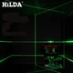 4D Нівелір лазерний рівень Hilda 4D PRO 360 перехресний 25 м, що самовирівнюється, з підставкою і пультом ДУ - зображення 9
