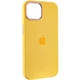 Чохол Silicone Case Metal Buttons (AA) для Apple iPhone 12 Pro Max Жовтий/Sunglow (ITS-00000065322_5) - изображение 1