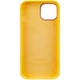Чохол Silicone Case Metal Buttons (AA) для Apple iPhone 12 Pro Max Жовтий/Sunglow (ITS-00000065322_5) - изображение 4