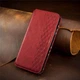 Кожаный чехол книжка GATMEN PREMIUM Cubic (PU) для Xiaomi Mi 10T / Mi 10T Pro Red - изображение 6