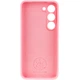 Чохол Silicone Cover Lakshmi Full Camera (AAA) для Samsung Galaxy S24 Рожевий / Light pink - изображение 3