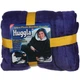Плед толстовка Huggle Hoodie blue с капюшоном рукавами onesize - изображение 14