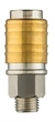 Муфта швидкознімна Neo Tools до компрессора, 1/4", 16бар, нержавіюча сталь, латунь - зображення 5