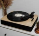 Вініловий програвач Fenton TT Classic Plus Light Wood з Bluetooth, USB з колонками (без кришки) - зображення 1