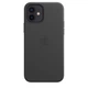 Чехол кожаный Wave Premium AAA Leather Case with MagSafe для Apple iPhone 12/12 Pro Black - изображение 2