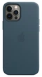 Чехол кожаный Wave Premium AAA Leather Case with MagSafe для Apple iPhone 12/12 Pro Baltic Blue - изображение 6