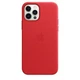Чехол кожаный Wave Premium AAA Leather Case with MagSafe для Apple iPhone 12/12 Pro Product Red - изображение 2