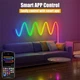 Розумна неонова світлодіодна стрічка RGB 5м із синхронізацією музики (12-24 В, 84 світлодіодів/м) 30 режимів у додатку TUYA/Smart Life - зображення 9