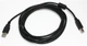 Кабель Cablexpert USB - USB Type-B V 2.0 (M/M), 1.8 м, феритовий фільтр, чорний (CCF-USB2-AMBM-6) - изображение 2