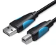 Кабель для принтера Vention USB - USB Type-B (M/M), 3 м, Black (VAS-A16-B300) - изображение 1
