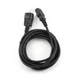 Кабель силовий Cablexpert PC-189-VDE-5M (С13-С14), VDE, чорний, 5м - изображение 2