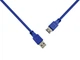 Кабель ProLogix USB - USB V 3.0 (M/F), 3 м, синій (PR-USB-P-11-30-3m) - изображение 2