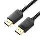 Кабель Vention DisplayPort - DisplayPort (M/M), 1 м, чорний (HACBF) - зображення 1
