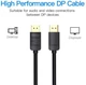 Кабель Vention DisplayPort - DisplayPort (M/M), 1 м, чорний (HACBF) - зображення 6