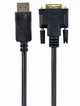 Кабель Cablexpert DisplayPort - DVI (М/М), 1.8 м, чорний (CC-DPM-DVIM-6) - изображение 3