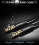 Кабель Vention 3.5 мм - 3.5 мм (M/M), 1 м, Black (P350AC100-B-M) - изображение 3