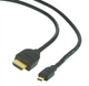 Кабель Cablexpert HDMI - micro-HDMI V 2.0 (M/M), 4.5 м, Black (CC-HDMID-15) - изображение 1
