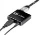Адаптер Cablexpert HDMI - HDMI+USB+3.5 мм (F/F), Black (UHG-4K2-01) - зображення 2