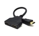 Кабель-розгалужувач Cablexpert HDMI - 2хHDMI (M/F), 0.3 м, Black (DSP-2PH4-04) - изображение 2