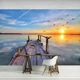 Фотошпалери 3D 254x184 см Дерев'яний міст (11619V4)+клей - зображення 10