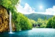Пейзаж Природа флизелиновые фотообои Водопад и озеро (10201V)+клей - изображение 2
