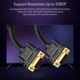 Кабель Ugreen VG101 VGA Male to Male Cable 1 м Black (UGR-11673) - изображение 3
