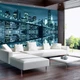 Флізелінові фотошпалери місто 416x254 см Нью-Йорк та Бруклінський міст (3023VEXXXL)+клей - зображення 5