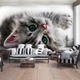 Коты флизелиновые фотообои 3D 416x254 см Сладкий котенок (1183VEXXXL)+клей - изображение 6