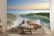 Флизелиновые фотообои морские 254x184 см 3D Океан Пейзаж Природа Песчаная дорожка на пляж (14535V4)+клей - изображение 4