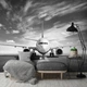 Флизелиновые фотообои с самолетом (11386V)+клей - изображение 10