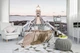 Флізелінові фотошпалери море пляж 3Д Місток та маяк (12046V)+клей - зображення 1