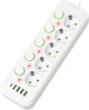 Сетевой фильтр-удлинитель Dyxon 5 розеток 4xUSB-A 1xUSB-C PD 2 м White (DXN-MFP-54PD2MW) - изображение 1