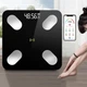 Напольные умные фитнес весы с bluetooth (с приложением для взвешивания людей) черные - изображение 5