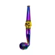 Люлька для куріння N36 Classic Rasta pipe Skull 115мм - изображение 1