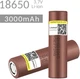 Аккумулятор LiitoKala 18650 Li-Ion Lii-HG2, 3000 мАч (2850-3000 мАч) 30A, 3.7V (2.75-4.2V) 1 шт Brown (Lii-HG2) - изображение 3