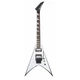 Електрогітари JACKSON JS32 AH KING V WHITE WITH BLACK BEVELS - зображення 1