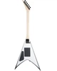 Електрогітари JACKSON JS32 AH KING V WHITE WITH BLACK BEVELS - зображення 2