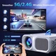 Мультимедийный проектор Hojocojo S21-2022 Full HD LED 9800 Лм Wi-Fi Bluetooth с динамиками - изображение 3