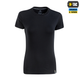 Футболка 93/7 Summer Lady M-Tac Size L Black - изображение 2