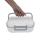 Электрический Ланч-бокс Electric Lunch Box C21 с подогревом съемной Металлической чашей Белый - изображение 4